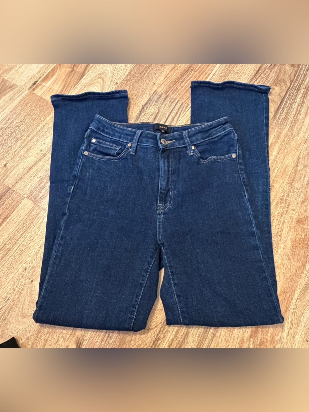 Quince Bella Stretch Kick Flare Jeans
